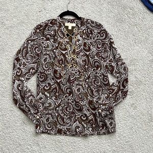 Michael by Michael Kors Paisley top